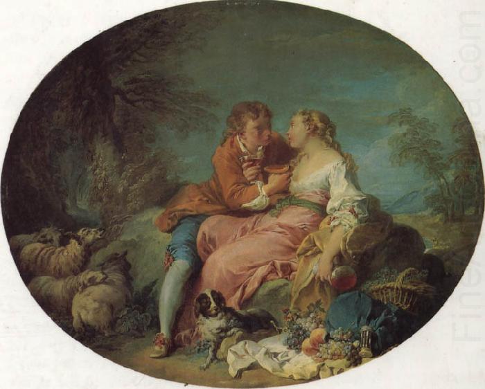 Francois Boucher Pastoral Scene china oil painting image